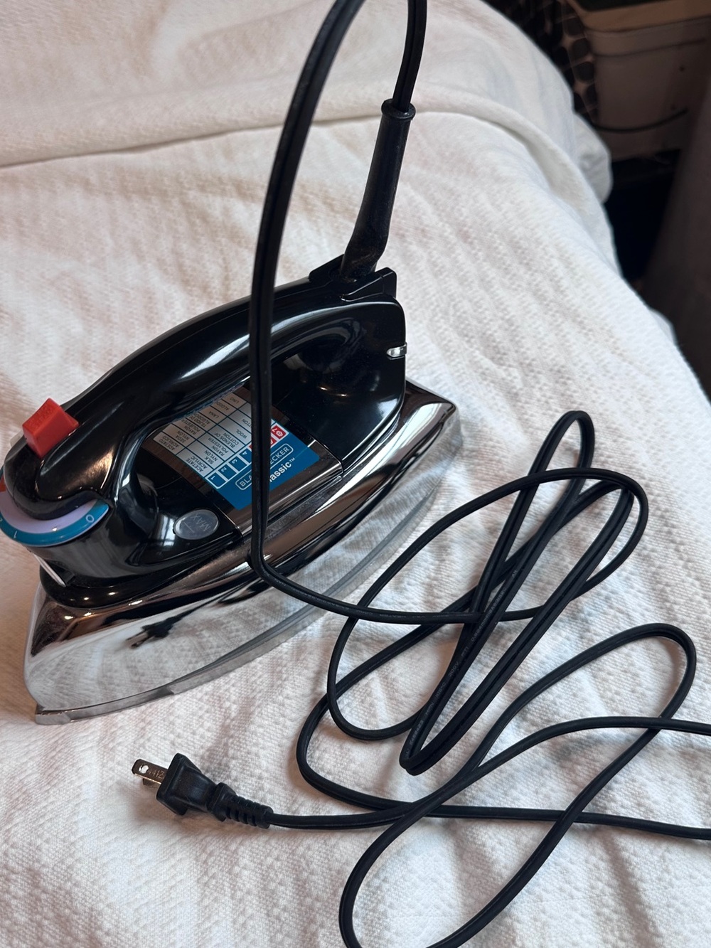 NEW Black & Decker Tailors Steam & Iron Heavy Duty